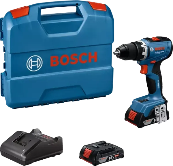 Akumulatorska bušilica - odvrtač Bosch GSR 18V-65; 18V; 2x2,0Ah + kofer Slika 1
