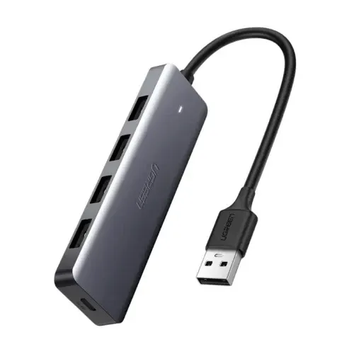 USB HUB Ugreen CM219 4-Port USB 3.0 USB-C slim Slika 1