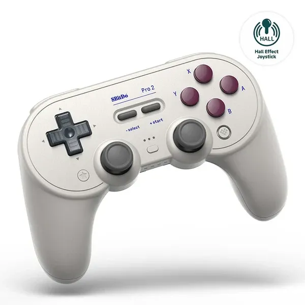 Bežični gamepad 8BitDo Pro 2 BT/2.4Ghz/Multi platform/Vibracija/Hall Effect/TMR/G Classic Slika 1