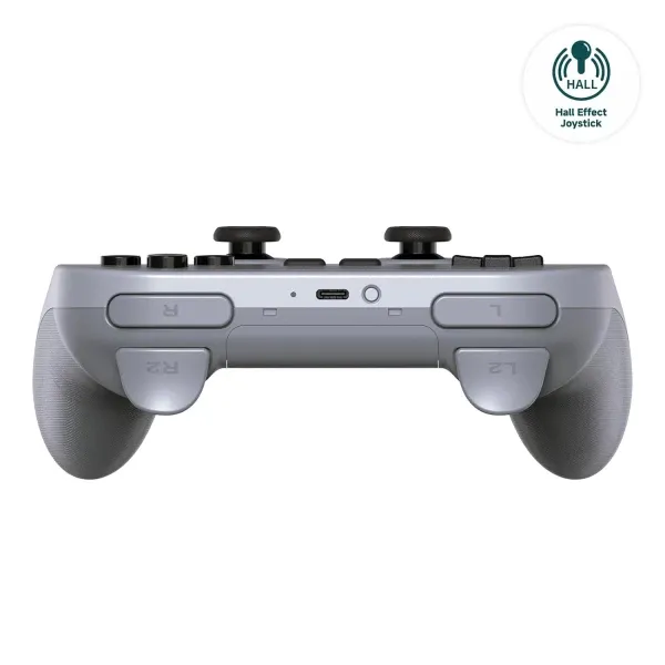 Bežični gamepad 8BitDo Pro 2 BT/2.4Ghz/Multi platform/Vibracija/Hall Effect/TMR/Gray Slika 4