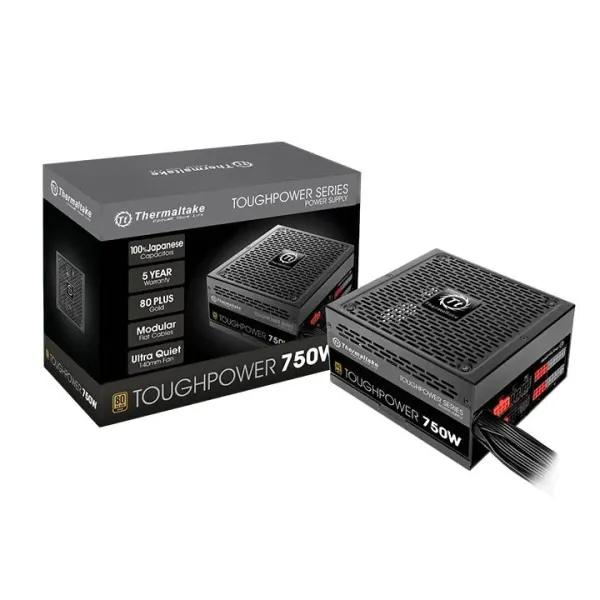 Napajanje 750W ThermalTake Toughpower GX3 SE 80+ Bronze ATX3.1 Slika 1