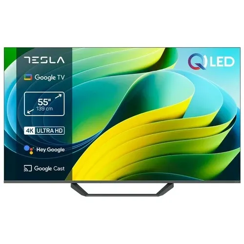 SMART QLED TV 55 Tesla Q55E655GUS 3840x2160/UHD/4K/DVB-T/T2/C/S/S2/GoogleTV Slika 1