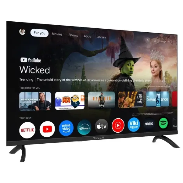 SMART LED TV 32 Tesla 32E655BHS 1366x768/HD Ready/DVB-T2/S2/C/frameless/googleTV Slika 4