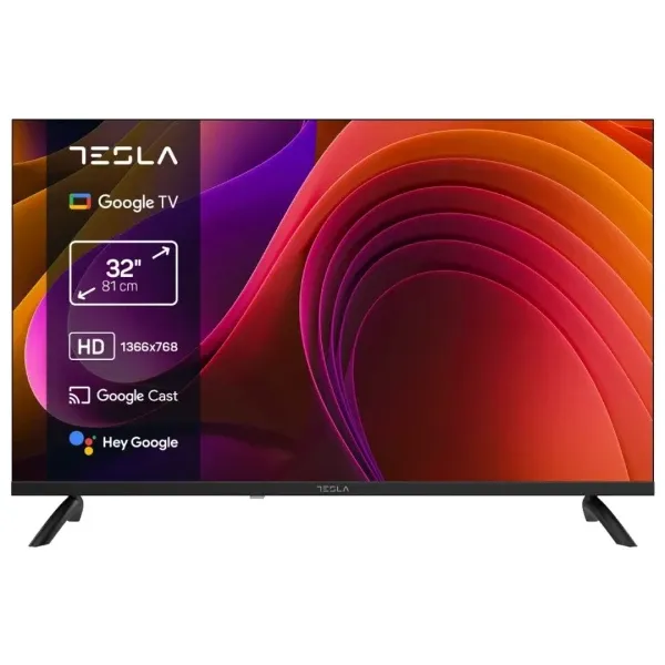 SMART LED TV 32 Tesla 32E655BHS 1366x768/HD Ready/DVB-T2/S2/C/frameless/googleTV Slika 1