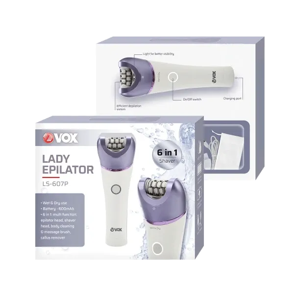 Epilator Vox LS607P /belo-plava Slika 2