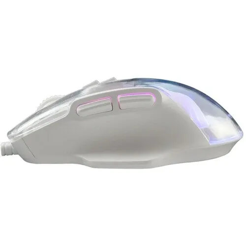 Gaming miš Baracuda ANGLERFISH BGM 062 Transparent/White Slika 4
