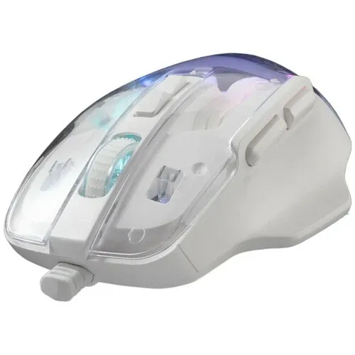 Gaming miš Baracuda ANGLERFISH BGM 062 Transparent/White Slika 2