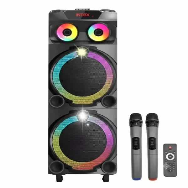 Partybox zvučnik Intex Boombox DR-1230/100W/2xmic Slika 1
