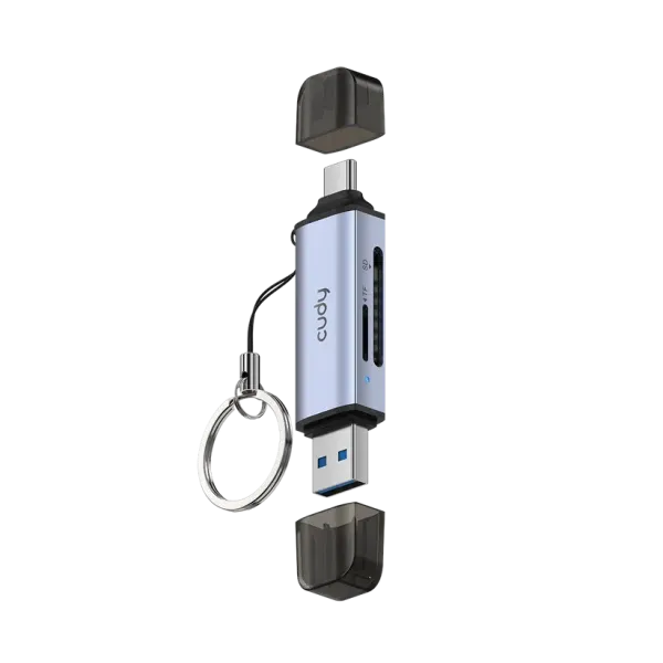 USB 3.0 čitač kartica Cudy 2u1 Dual SD/TF UH200 Slika 3