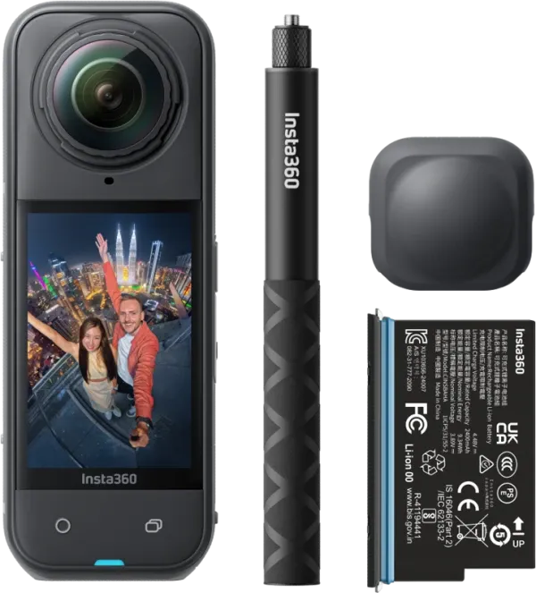 Akciona kamera Insta360 X5 Starter Bundle Slika 1