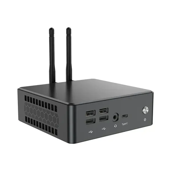 Mini PC Zeus MPI12- Intel i3-1220P 10C 4.4 GHz/DDR4 8GB/M.2 256GB/LAN/Dual WiFi/BT/HDMI/DP/ Slika 2