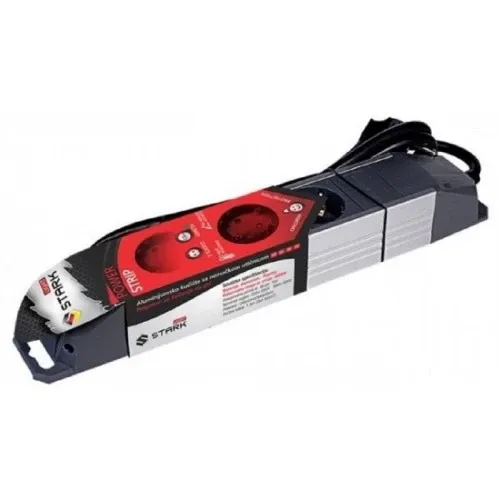 Produžni kabl ALU 1.8m 3 utičnice Stark Light 151267 Slika 1