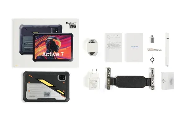 Tablet 11 Blackview Active 7 1920x1200 FHD IPS/6GB/128GB/13MP-16MP/Android 15/black Slika 4