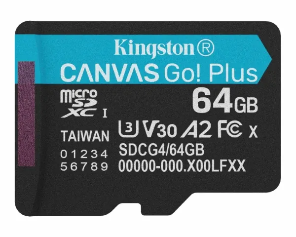 Micro SD Card 64GB Kingston SDCG4/64GBSP - 200/160 MB/s Slika 2