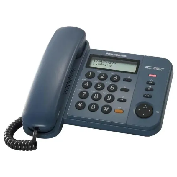 Stoni telefon Panasonic KX-TS580GC plavi Slika 1