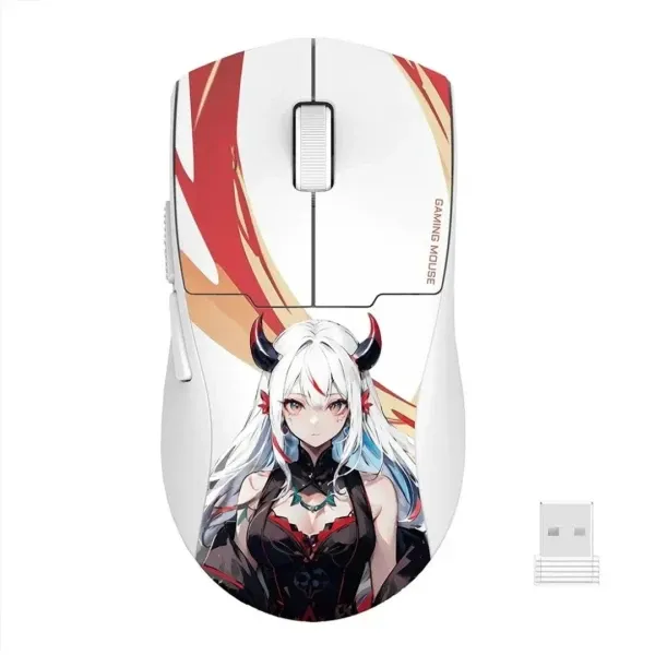 Bežični gaming miš Redragon K1NG Max AKG M918AKG-PRO 26000DPI beli Slika 2