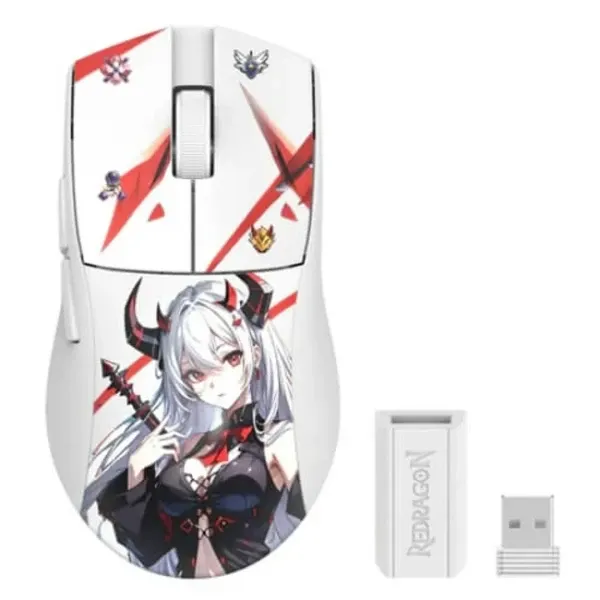 Bežični gaming miš Redragon K1NG Pro beli M916AK-PRO 26000DPI Slika 3