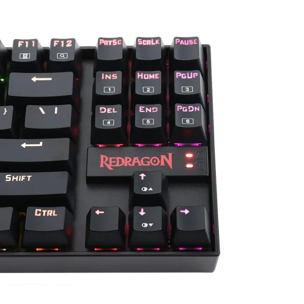 Tastatura Redragon Kumara K552RGB-1 mehanička, crveni sičevi bela Slika 3