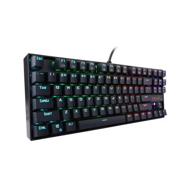 Tastatura Redragon Kumara K552RGB-1 mehanička, crveni sičevi bela Slika 4