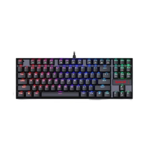 Tastatura Redragon Kumara K552RGB-1 mehanička, crveni sičevi bela Slika 1
