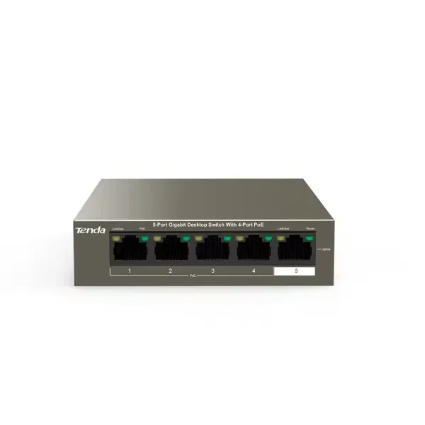 Svič 10/100/1000 5-port TEG1105P-4/4 PoE Port/63W Slika 1