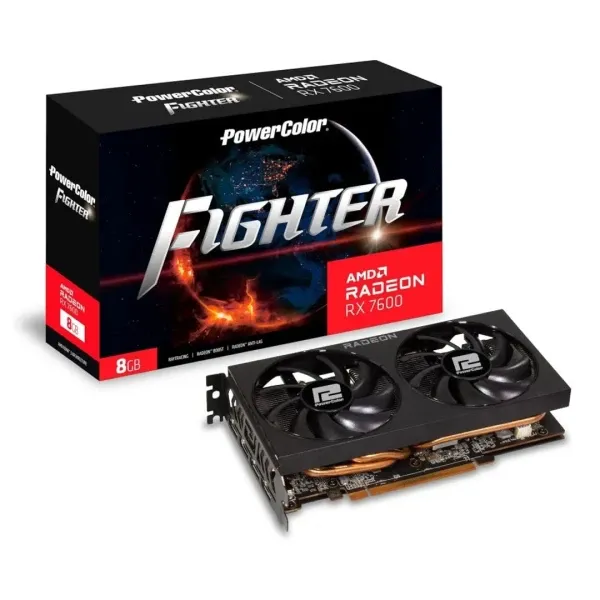 Grafička karta AMD Powercolor Fighter RX 7600 V2 GDDR6 8GB 128bit 2xDP/2xHDMI Slika 1