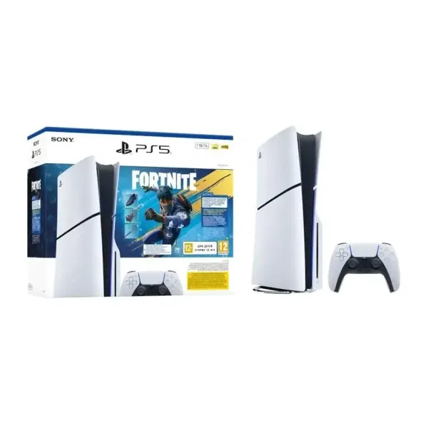 Konzola Sony PlayStation 5 Slim Disc + Fortnite 1TB Slika 1