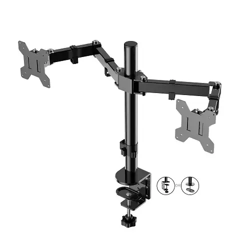 Dupli nosač za Monitor Kettz STOL-155M 13-32/vesa max 100x100/2x 10kg Slika 1