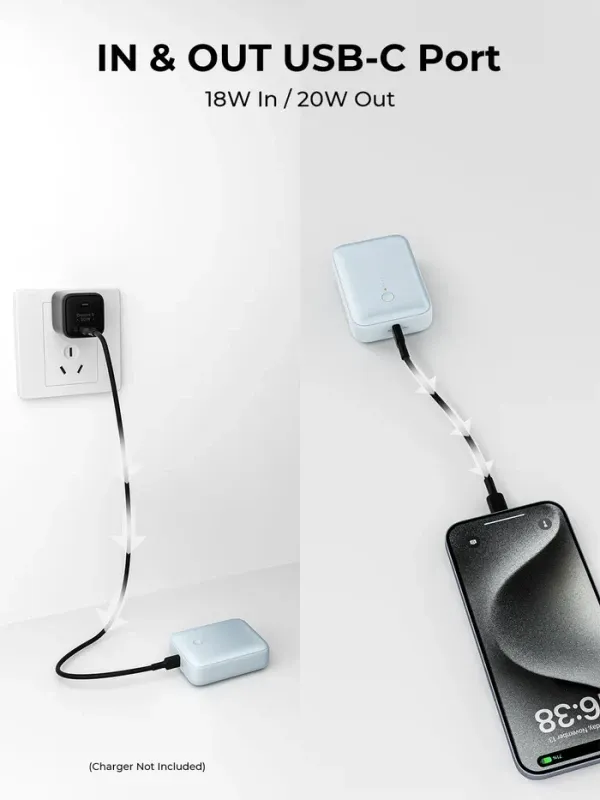 Power Bank AUKEY PB-Y55 Fast 22.5W 10000Mah Spark Mini Slika 2