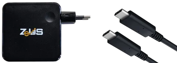 Punjač univerzalni ZEUS ZUS-NB65 PDC USB-C 65W za laptop,tablet,smart phone Slika 3