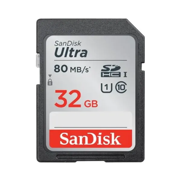 SD Card 32GB SanDisk Ultra SDHC SDSDUN4-32G-GN6IN Slika 1