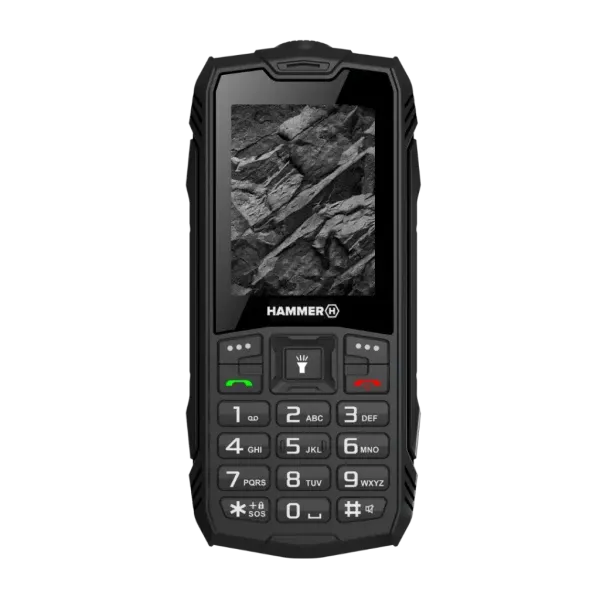 Mobilni telefon Hammer ROCK Black IP68 Slika 3