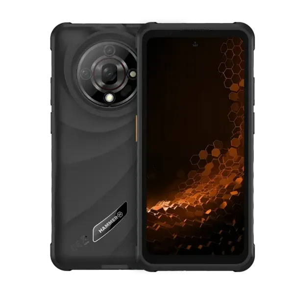Mobilni telefon Hammer IRON 6 5G 6GB/128GB Black IP69K Slika 1