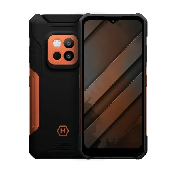 Mobilni telefon Hammer CONSTRUCTION 2 5G 8GB/256GB Orange IP69K Slika 1