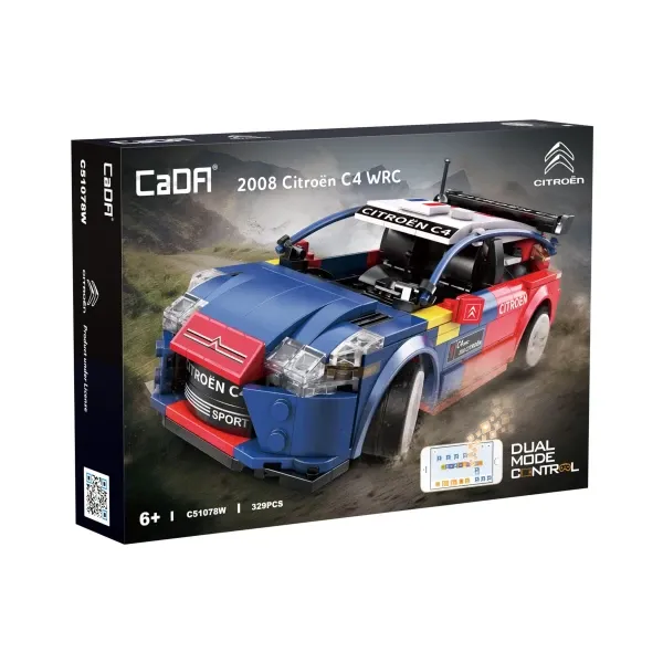 Kockice CaDa Citroen C4 WRC 2008/329 delova Slika 3