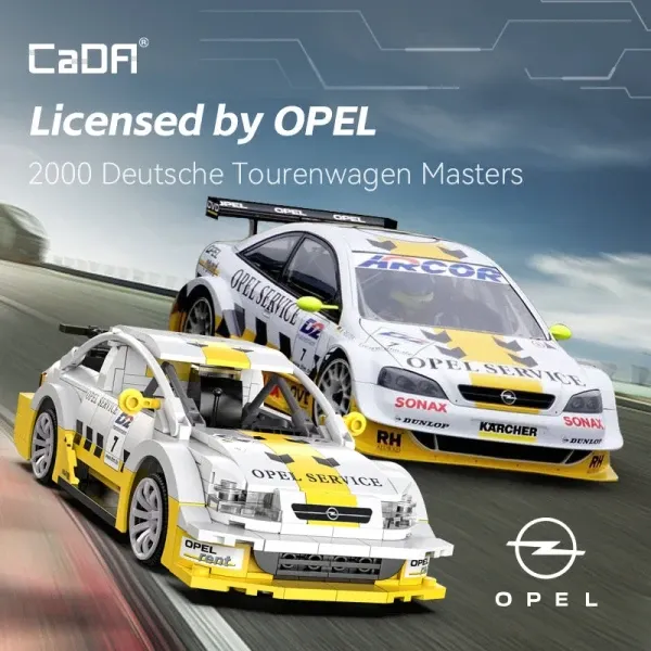 Kockice CaDa Opel Astra V8 Coupe/330 delova Slika 2