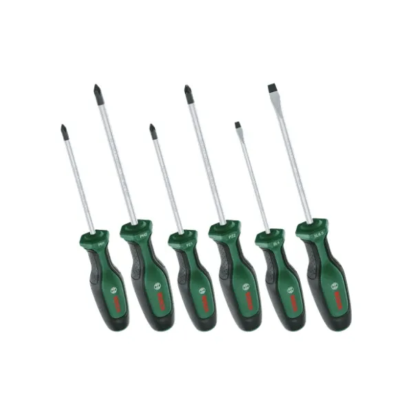 Bosch 6-delni set odvijača PH/PZ/SL (1600A02BX7) Slika 1