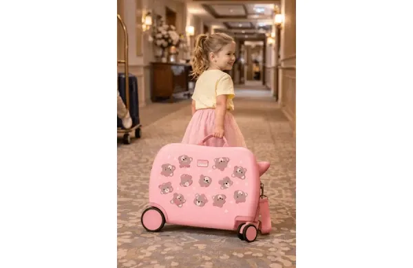 Kofer za decu Movom baby pets 45cm/roza Slika 2