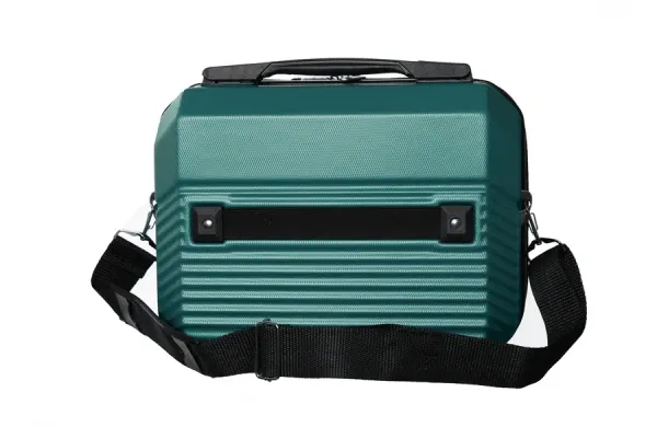 Ženski kofer Enova Capri 30cm/metalik zelena Slika 3