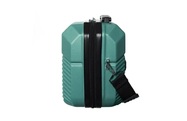 Ženski kofer Enova Capri 30cm/metalik zelena Slika 4
