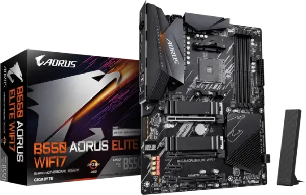 Matična ploča AM4 Gigabyte B550 AORUS ELITE WF7 Slika 1