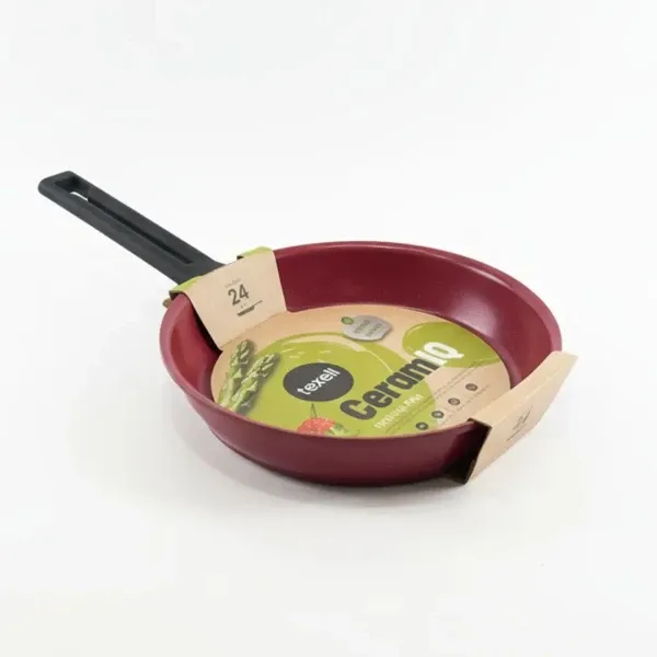 Tiganj duboki CeramIQ Texell TPCQ-D24/24cm/bordo Slika 2