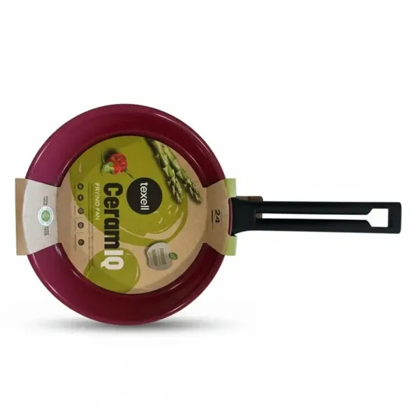 Tiganj duboki CeramIQ Texell TPCQ-D24/24cm/bordo Slika 3