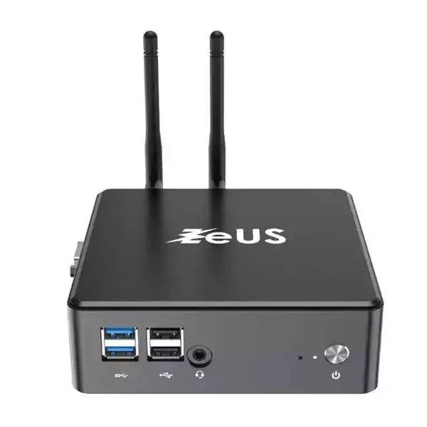 Mini PC Zeus MPI10-P24 Intel 6305 1.80 GHz/DDR4/LAN/Dual WiFi/BT/HDMI/DP/USB C/ext ANT Refubrished Slika 1