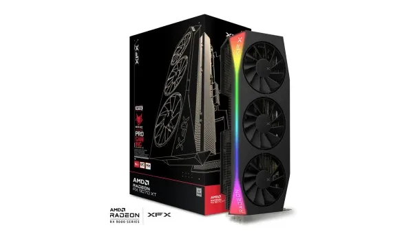 Graficka karta XFX Mercuryr AMD Radeon RX9070XT OC RGB 16GB 256 bit 3xDP/HDMI Slika 1