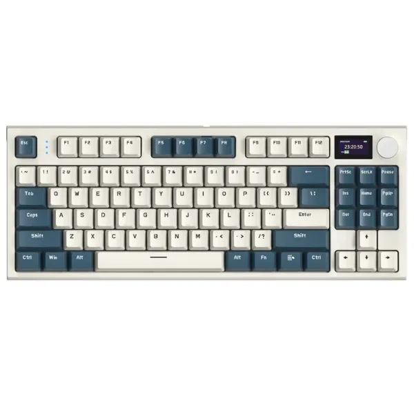 Bežična gaming tastatura Attack Shark K86 Mehanička/TriMode/TFT Screen/Media Control/Timing Machine Slika 1