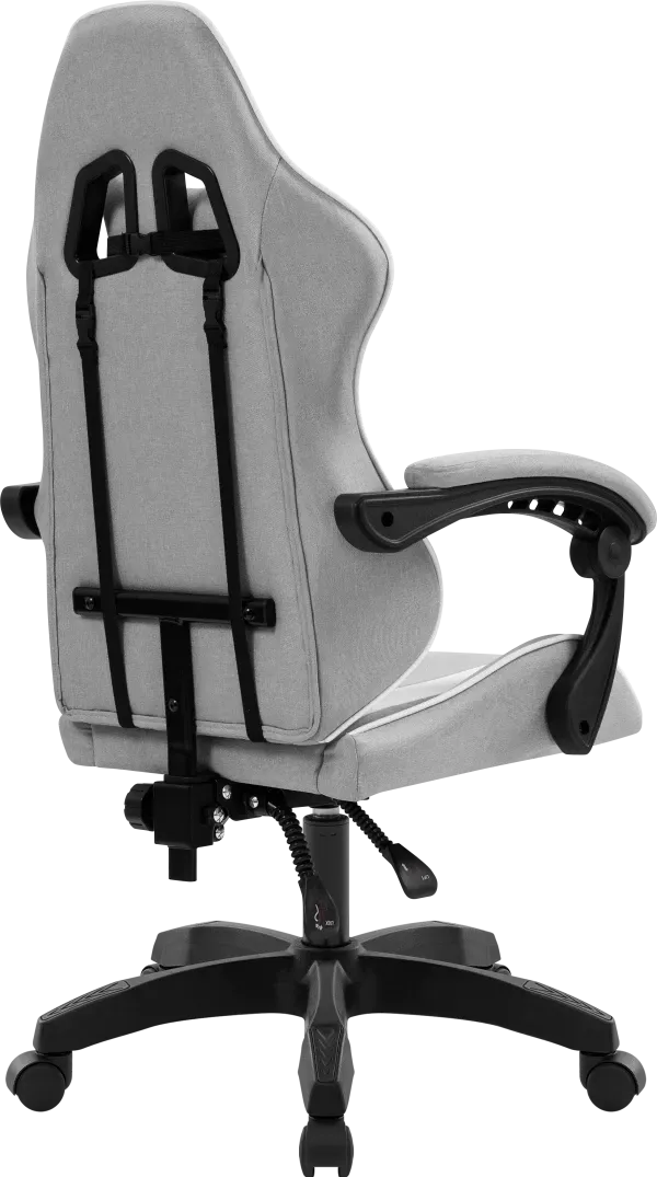 Gaming stolica Defender Ortos sivo bela Slika 2