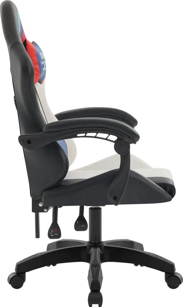 Gaming stolica Defender Legas sivo bela Slika 2