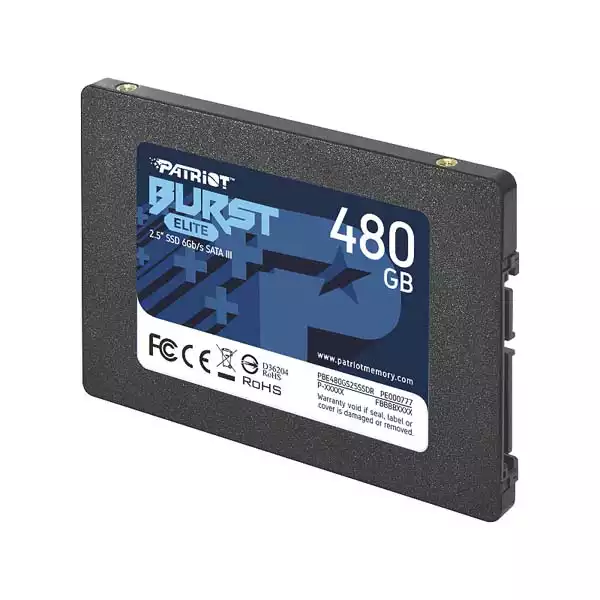 SSD 2.5 SATA3 6Gb/s 480GB Patriot Burst Elite 450MBs/320MBs PBE480GS25SSDR Slika 2