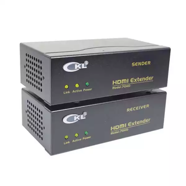 HDMI na UTP extender do 70m preko kat. 5e kabla, FullHD 1080p, 3D i 4Kx2K, HDCP compliant CKL-70HD Slika 1